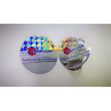 Customized holographic easy-damaged anti-counterfeit security sticker/label printing for brand protection & seal